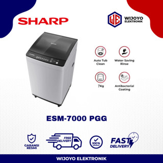 MESIN CUCI MERK SHARP TIPE 7000