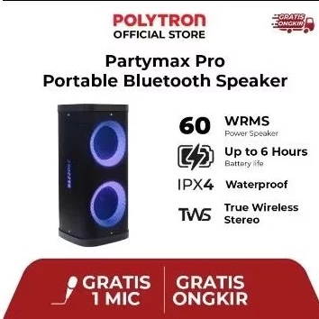 SPEAKER MERK POLYTRON TIPE PPS PRO 7M22