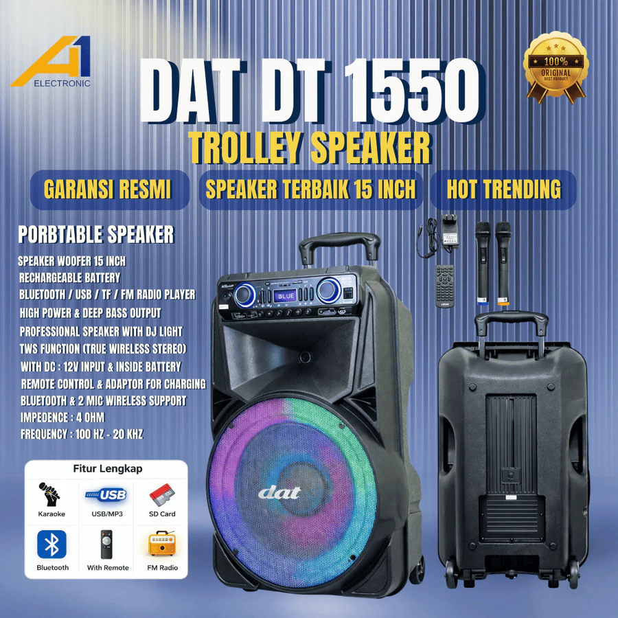 SPEAKER MERK DAT TIPE DT 1550