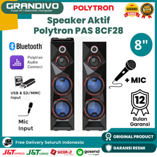 SPEAKER MERK POLYTRON TIPE PAS 8CF28