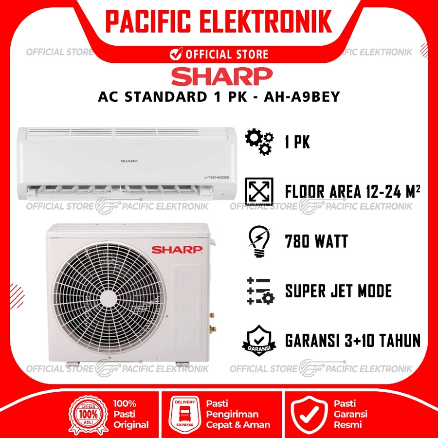 AC MERK SHARP TIPE AH A9BEY